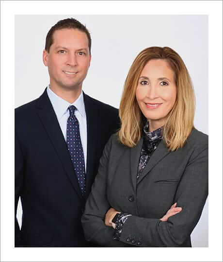 Photo of attorneys Alan Bowden and Tracy Meyer